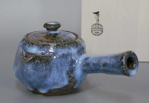 Aohagi kyusu teapot by Noutomi Susumu