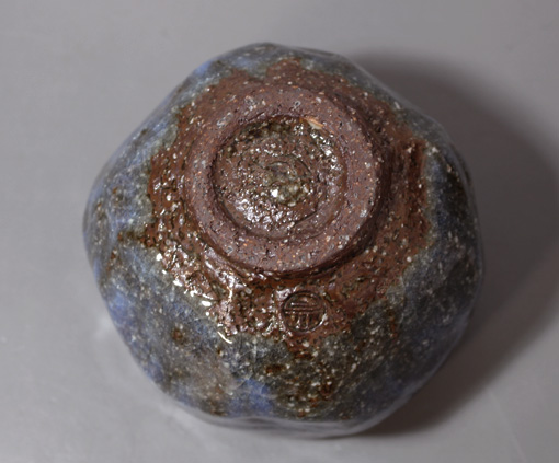 Aohagi teabowl by Noutomi Susumu