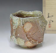 Iga yunomi tea cup by Atarashi Manabu