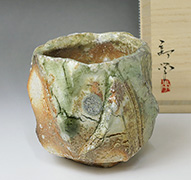 Iga yunomi tea cup by Atarashi Manabu