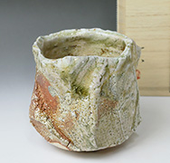 Iga yunomi tea cup by Atarashi Manabu