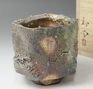 Iga yunomi tea cup by Atarashi Manabu