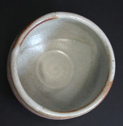 Kutani aka ginsai matcha chawan