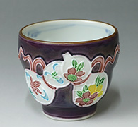 Japanese pottery - Mubyou guinomi from Shouhou kiln