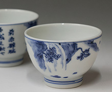 Kyotaki porcelain cup