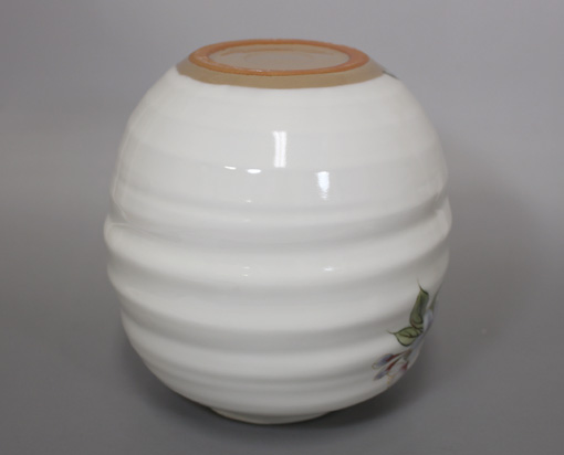 Kyoto ware-Kyoyaki handpainted flower vase from Touan kiln