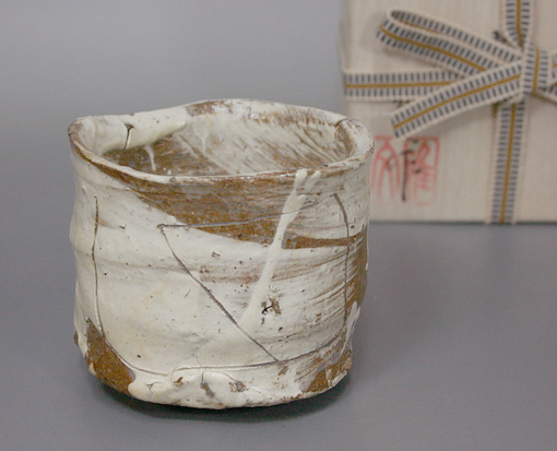 Japanese pottery  - Tanba (Tamba) large cup