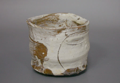 Japanese pottery  - Tanba (Tamba) large cup