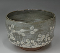 Japanese tea ceremony goods - Kyoto ware matcha bowl