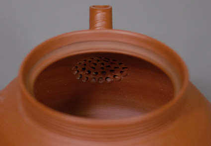 Tokoname shudei sujihiki kyusu teapot by Fugetsu