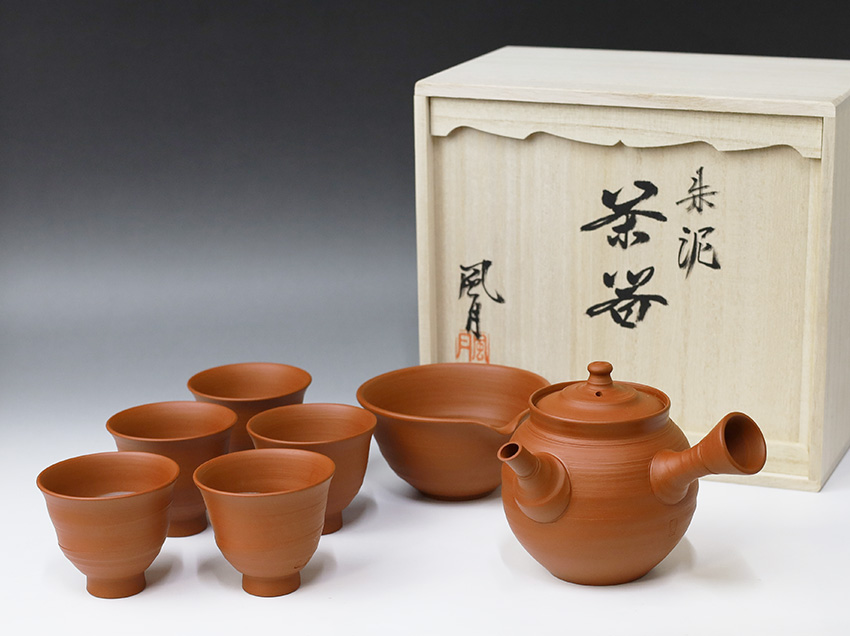 shudei teapot set by fugetsu