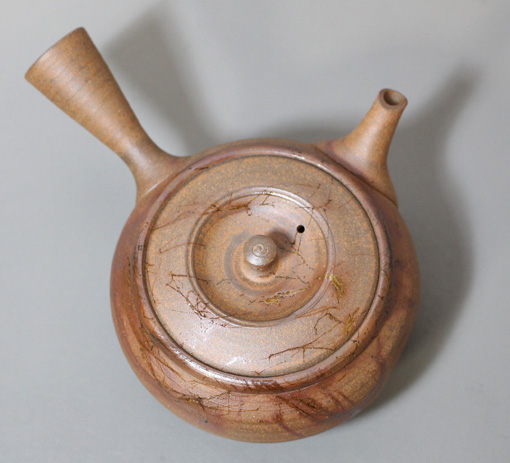 Tokoname mogake teapot by Hokujo