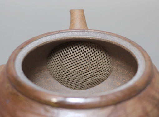 Tokoname mogake teapot by Hokujo