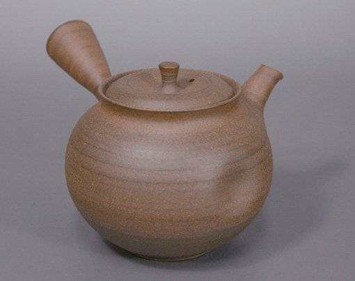 Japanese Tokoname kyusu teapot by Hokujo