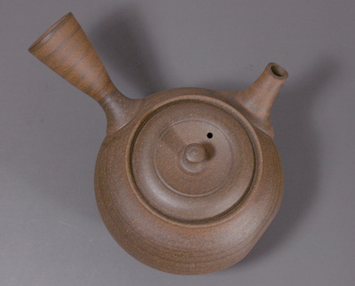 Japanese Tokoname kyusu teapot by Hokujo