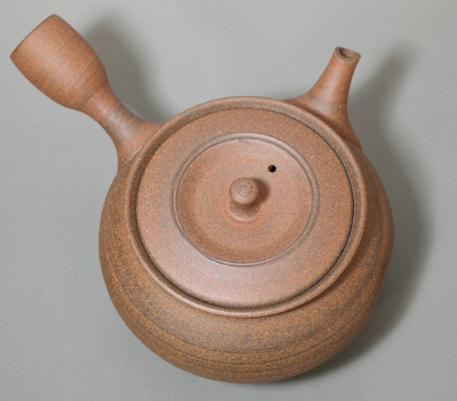 Japanese Tokoname kyusu teapot by Hokujo