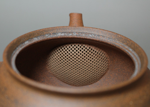 Japanese Tokoname kyusu teapot by Hokujo