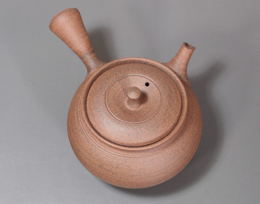 Japanese Tokoname kyusu teapot by Hokujo