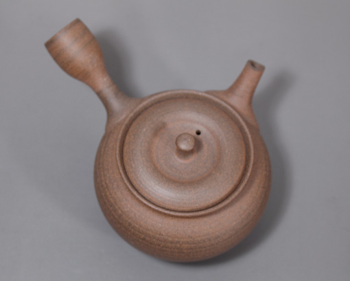 Japanese Tokoname kyusu teapot by Hokujo