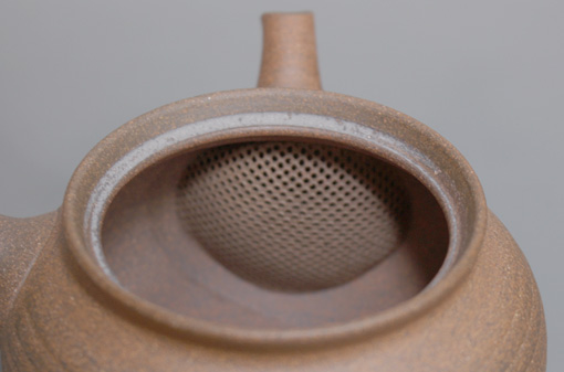 Japanese Tokoname kyusu teapot by Hokujo