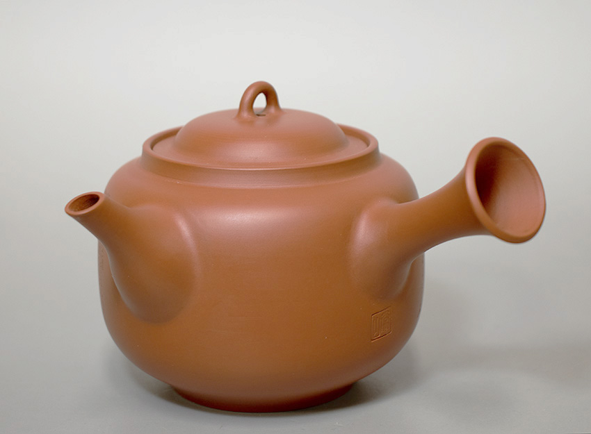 Tokoname shudei teapot by Yamada Jozan III