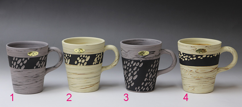 Kenji Toen Nerikomi Mug - Thumbnail 4