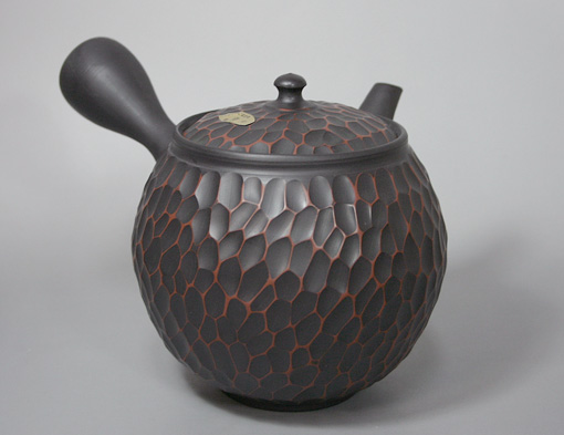 Tokoname handcrafted teapot by Kenji