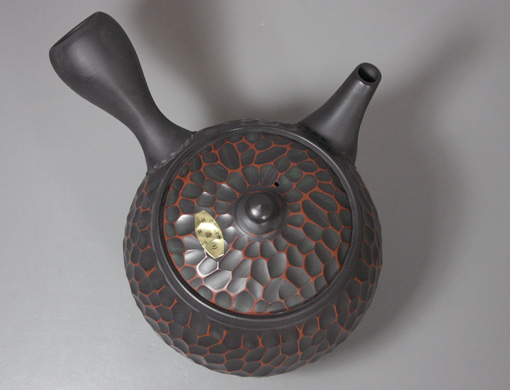 Tokoname handcrafted teapot by Kenji