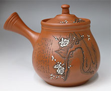 Japanese pottery - Tokonameyaki teapot by Kodo