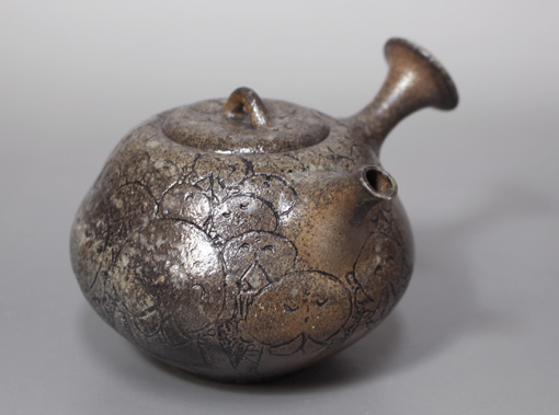 Japanese pottery - Tokoname Teapot by Konishi Yohei