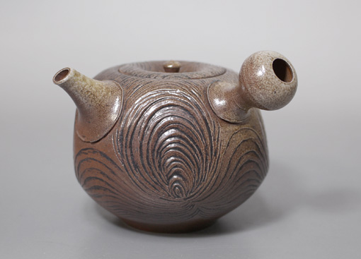 Japanese pottery - Tokoname Teapot by Konishi Yohei