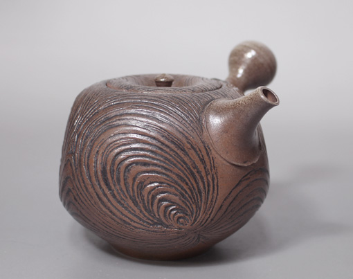 Japanese pottery - Tokoname Teapot by Konishi Yohei