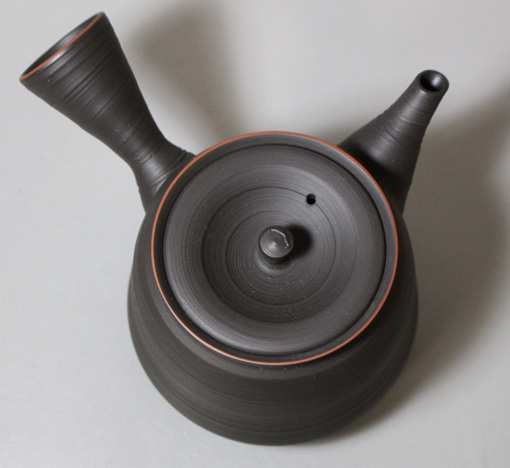 Japanese pottery -  Tokonameyaki teapot From Reikou kiln