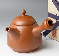Tokonameyaki Shudei bell-shaped teapot by Setsudo