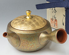 Tokoname kyusu teapot by Shoryu - Miyabi