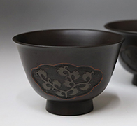 Japanese pottery - Tokonameyaki sencha cup by Shunen II