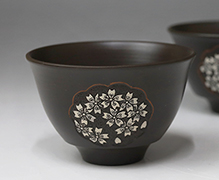 Japanese pottery - Tokonameyaki tea cup by Shunen II