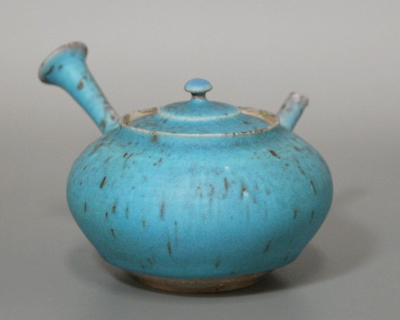 Tokoname wood-fired teapot by Yamada Sou