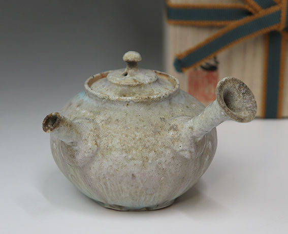 Tokoname wood-fired teapot by Yamada Sou