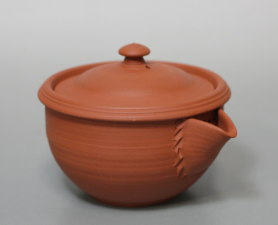 Japanese pottery -  Tokonameyaki teapot by Yamada Sou