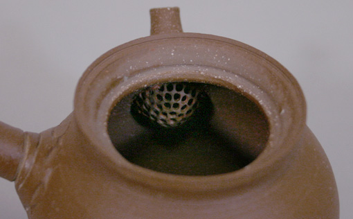 Japanese pottery- Tokoname kyusu teapot by Yoshiki